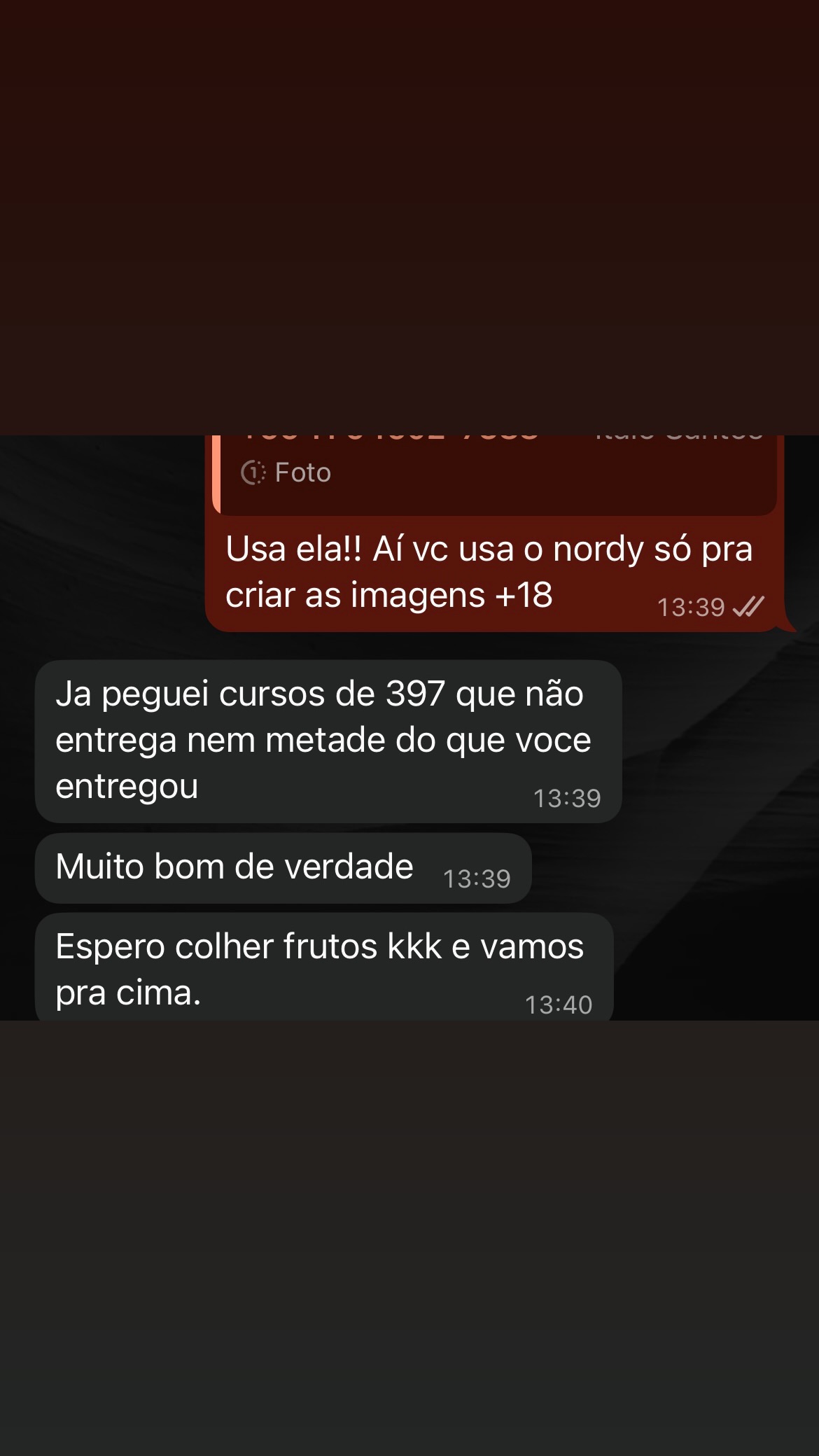 Feedback de Aluno